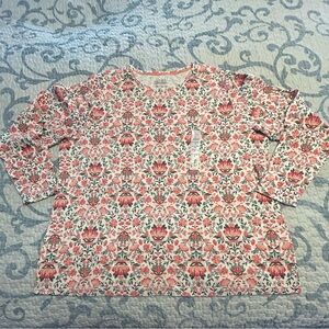 Floral Long Sleeve Top